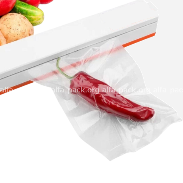 Вакуумний пакет харчовий, ГОФРА 180*300 мм (артикул: 030801406) купити в розділі «Поліетиленові гофровані вакуумні пакети».
